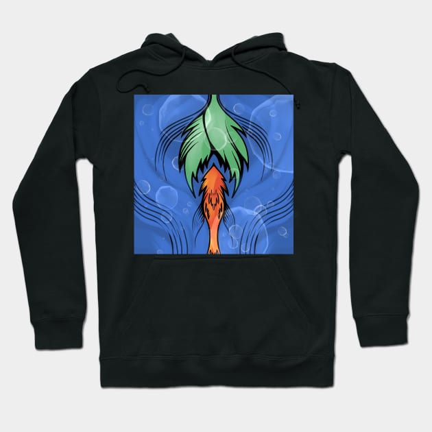 Fish Hoodie by hdconnelly